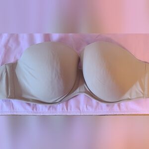 Cacique Multi-Way Boost Strapless Bra 40DDD Cafe Lane Bryant NO STRAPS